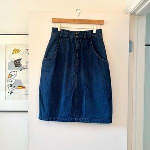 Beautiful Vintage Denim Skirt